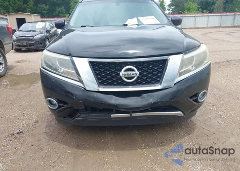 2014 Nissan Pathfinder Sl из США, поврежденный, VIN 5N1AR2MN0EC666353